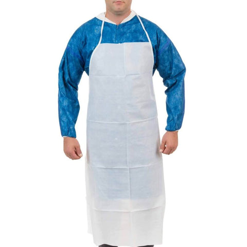 Enviroguard Microporous Apron, 28" x 46", Ties in Back - Case of 100