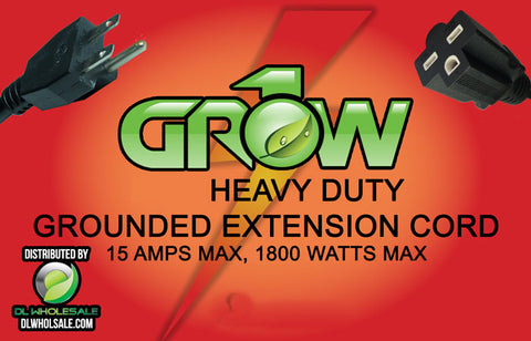 Grow1 240V Extension Cord 16 Gauge 25'