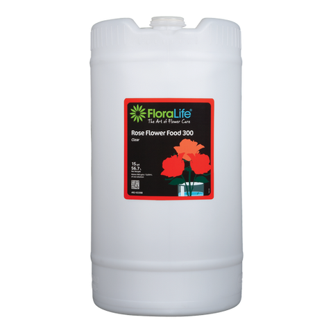 FLORALIFE ROSE FOOD CLEAR 300 LIQUID, 15 GAL – Grow It Depot