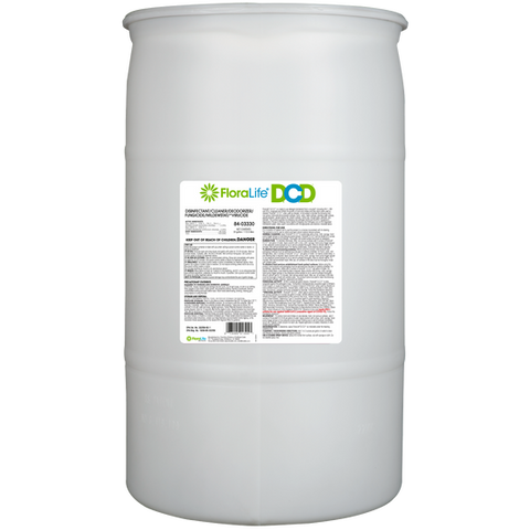 FLORALIFE  D.C.D. CLEANER, 30 GAL - Pallet of 4