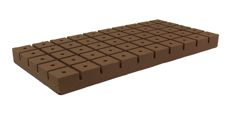 Oasis 50CT HORTICUBE SINGLE SEED PIN TOP GROOVE 1.5" 20/CS  - Pallet of 24 Cases