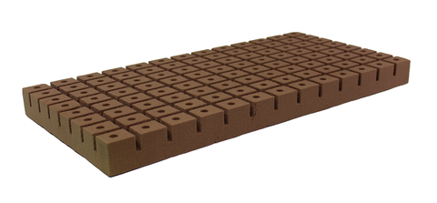 Oasis 104CT HORTICUBE XL MULTI SEED TOP GROOVE 1.25" 20/CS  (2080) - Pallet of 24 Cases