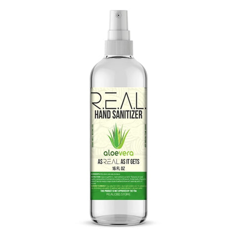 R.E.A.L Hand Sanitizer 16oz (limited supplies)