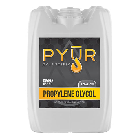 Pyur Scientific Propylene Glycol USP Kosher 5 Gallon