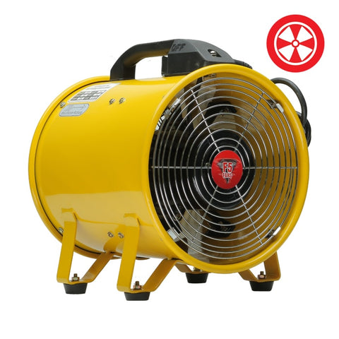 8" Portable Ventilation Axial Fan