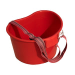 Cherry harvest kidney bucket w/strap(red or blue, please specify)