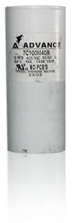 Capacitor, Metal Halide, 175W/Dry 10 MFD/400 VAC MIN