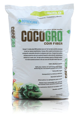 Botanicare Cocogro Premium Organic Soilless Grow Media, 1.75 cu ft