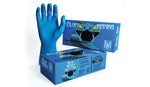 Blue Mamba Extra 7mil Nitrile Gloves,  Medium - Case of 10 boxes (100 per box)