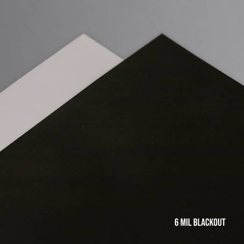 Non-Woven Poly 6 Mil - Blackout - 32' x 150'