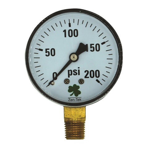 Dry Air Pressure Gauge, 0 – 200 psi