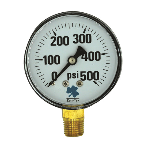 Dry Air Pressure Gauge, 0 – 500 psi