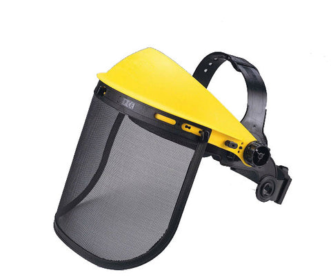 Safety Face Shield ANS1 Z87.1 & FS825-56 visor (8"x12" mesh #14x14)
