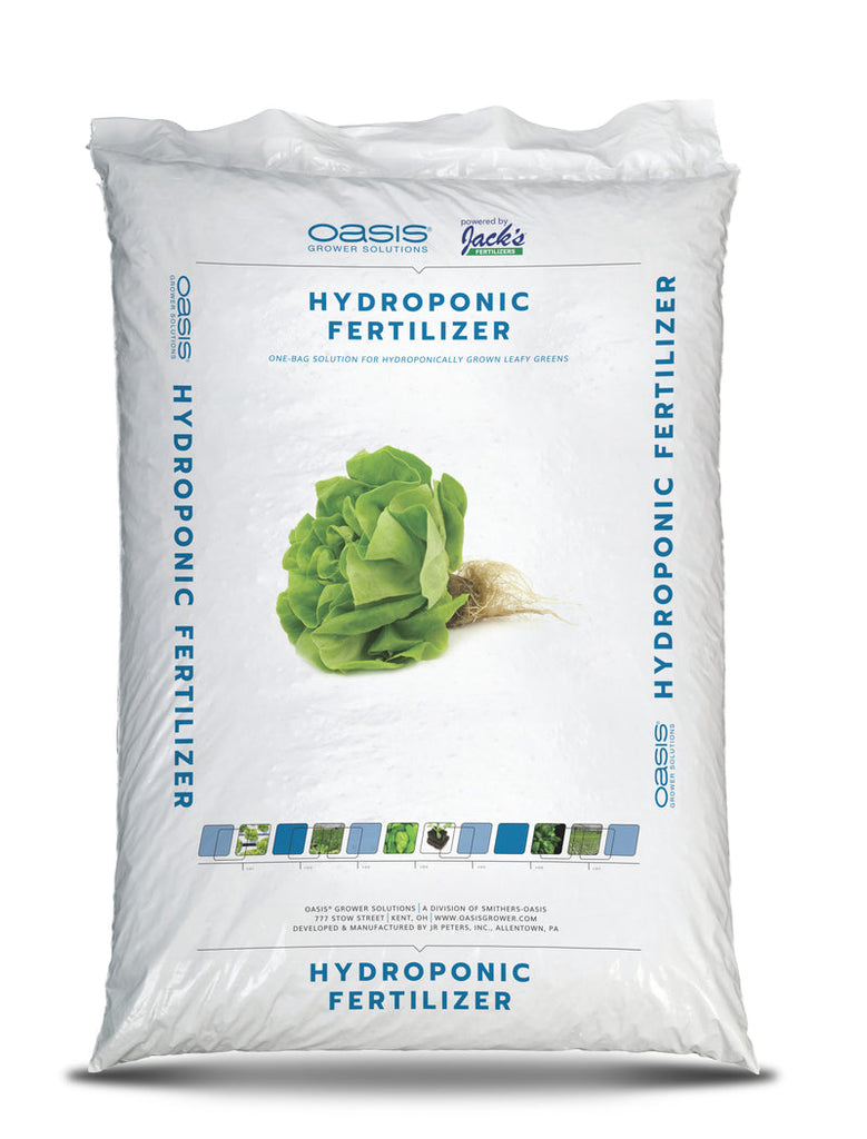 oasis plant fertilizer Oasis 16-4-17 COMPLETE HYDROPONIC FERTILIZER 25lb BAG