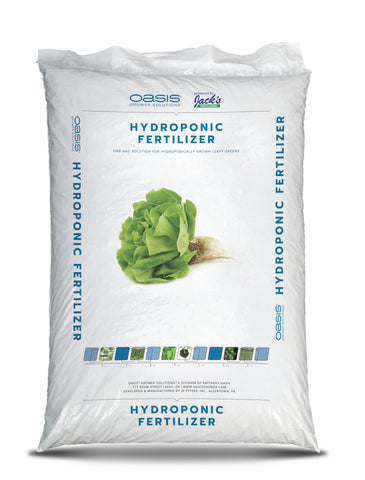 Oasis 16-4-17 COMPLETE HYDROPONIC FERTILIZER 25lb BAG - Pallet of 80
