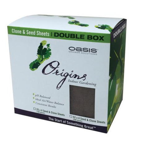 Oasis Origins Seed & Clone Double Box, 2" x 2"