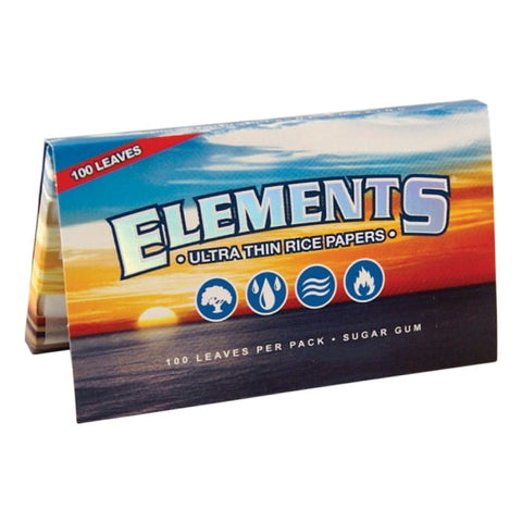 Elements Ultra Rice Papers Single Wide 25/Box
