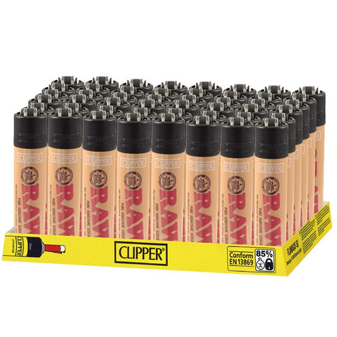 Clipper Lighter RAW ECO w/ Retail Display (48-pack)