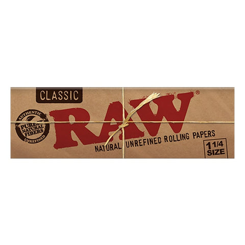 RAW Classic Papers 1-1/4 50 Leaves/Pack - Box of 24