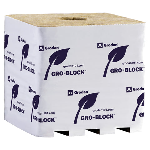 Grodan Gro-Block Improved GR32, 6x6x6, Hugo loose on pallet (512)