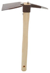 Steel Planting Hoe w/2.5” wide blade, 3” pick point& ash handle