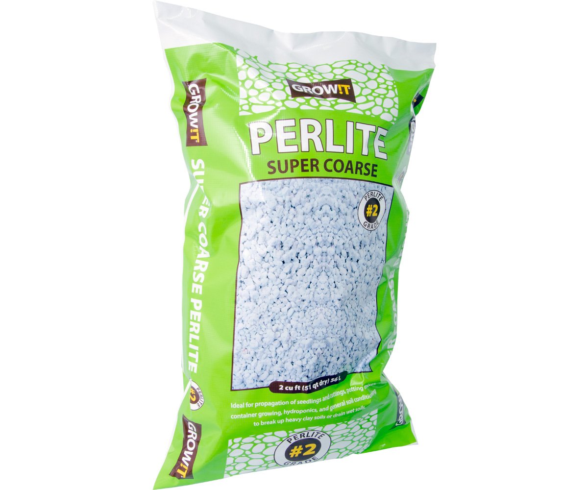 Grow!t #2 Perlite, Super Course, 2 cu ft – Grow It Depot