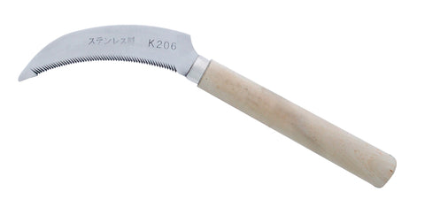 A+ Grade, 4.3” Stainless Steel Sickle – Grow It Depot