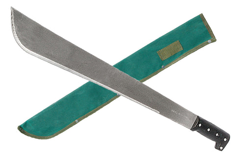 15” Blade Machete, PVC Handle, w/Sheath