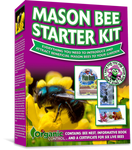 Orcon MASON BEE STARTER KIT (Bee Nest/Book/Certificate for 6 Live Bees) - Case of 4