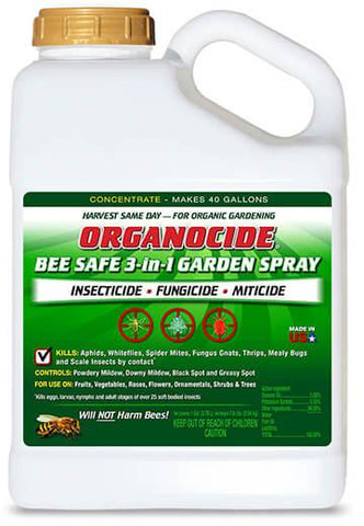 ORGANOCIDE  3-in-1 Garden Spray Concentrate, 1 gal