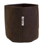 Root Pouch Synthetic Blend Multi Use Fabric Container - Brown 1gal - 6inW x 7.5inH, no handles - 10 pack