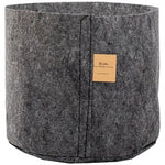 Root Pouch Single Use Natural Fabric Container - Charcoal 3gal - 10inW x 8.5inH, no handles - 25 Pack