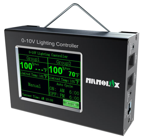 Lighting Controller 0-10V, 2-zone w/temp