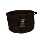 SEQUOIA - 7 Gallon Black w/ Handles - Orange Thread/Dark Grey Fabric - Case of 40