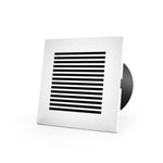 Plastic Duct Grille 4 - White, Wall-Mount Grille for 4" Duct Fan