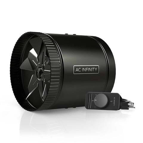 Raxial S8 - Inline Duct Booster Fan with Speed Controller 8"