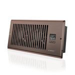 AIRTAP T4, Bronze 4x10" - Register Fan with LCD Thermal Cont