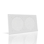 Frame 7, White - fits AIRPLATE S7/T7, Passive Vent Grill 12"