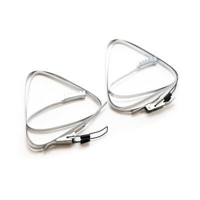 Twister T2 Leaf Collector: Bag Clamps, Pack of 2