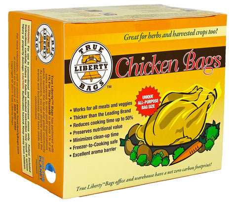 True Liberty Chicken Bags, pack of 100