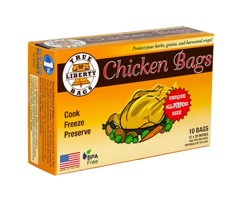 True Liberty Chicken Bags, pack of 10
