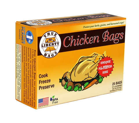 True Liberty Chicken Bags, pack of 25