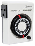 Intermatic Heavy Duty Timer, 3600W, 15A, 240V, 2 On/Off, 24 Hour