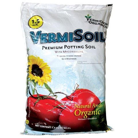 Vermicrop VermiSoil Premium Potting Mix, 1.5 cu ft