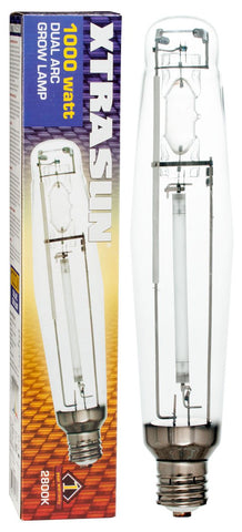 Xtrasun Dual Arc (HPS + MH) Grow Lamp, 1000W, 2800K