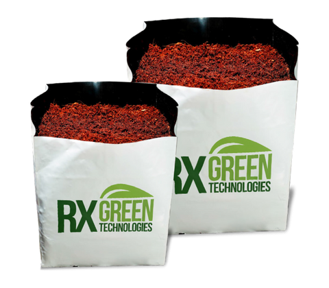 RX Green CLEAN COCO GROW BAG 3gal Case of 12