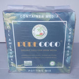 Pure Coco Organic Coco Coir compressed 11lbs block Individually packaged
