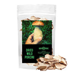 North Spore Dried Wild Porcini Mushrooms - Case of 5