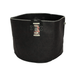Fabric Burner Pot - 20 Gallon w/ Handles - White Thread/Dark Grey Fabric - Case of 50