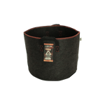 Bundles Fabric Burner Pot - 7 Gallon w/ Handles - Orange Thread/Dark Grey Fabric - Case of 400
